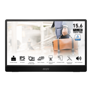 MSI PRO MP161 E2 15.6" FHD 60Hz IPS Portable Monitor